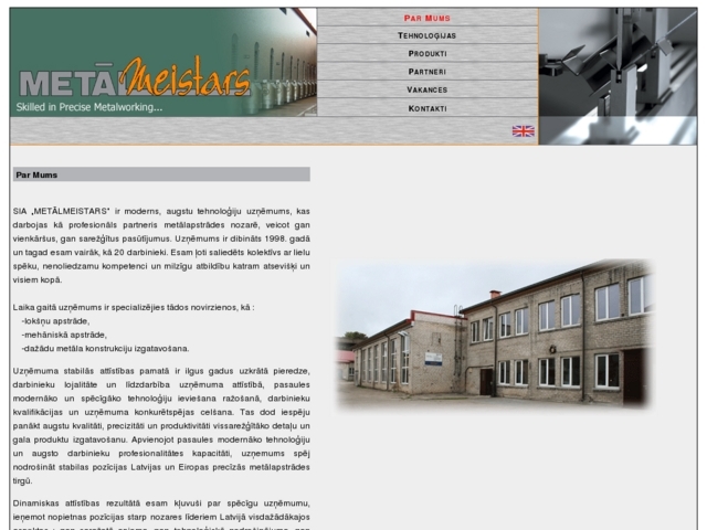Metālmeistars, SIA
